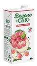 Упаковка «ВкусноСок», вкус - Виноград-Яблоко. Объем 1 литр.